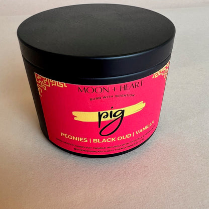 Chinese ZODIAC |  Intention Candles | Chinese astrology candle | Manifestation Candle | Animal Zodiac candle