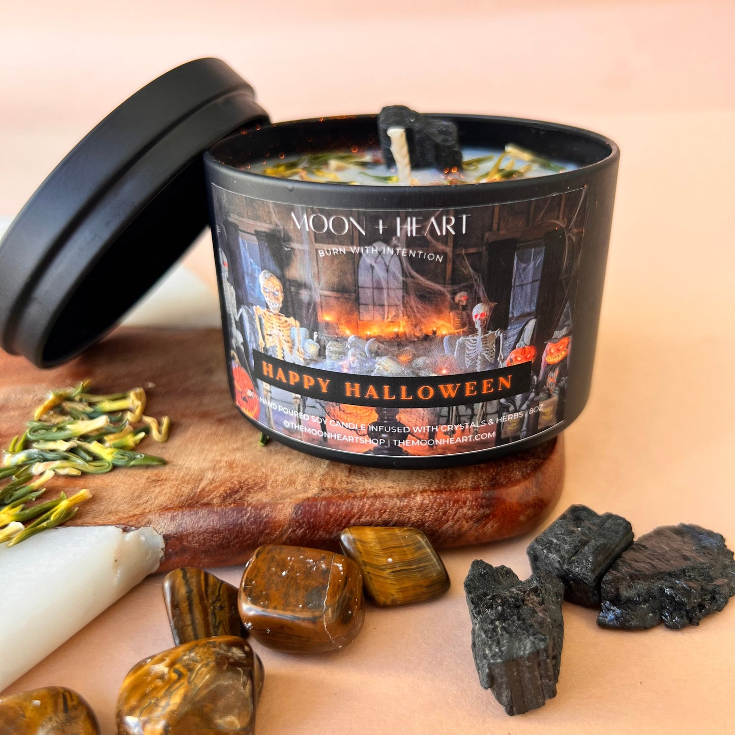 Happy Halloween Candles | Intention Candle | Spooky Candles | Horror Candles | Homemade candles