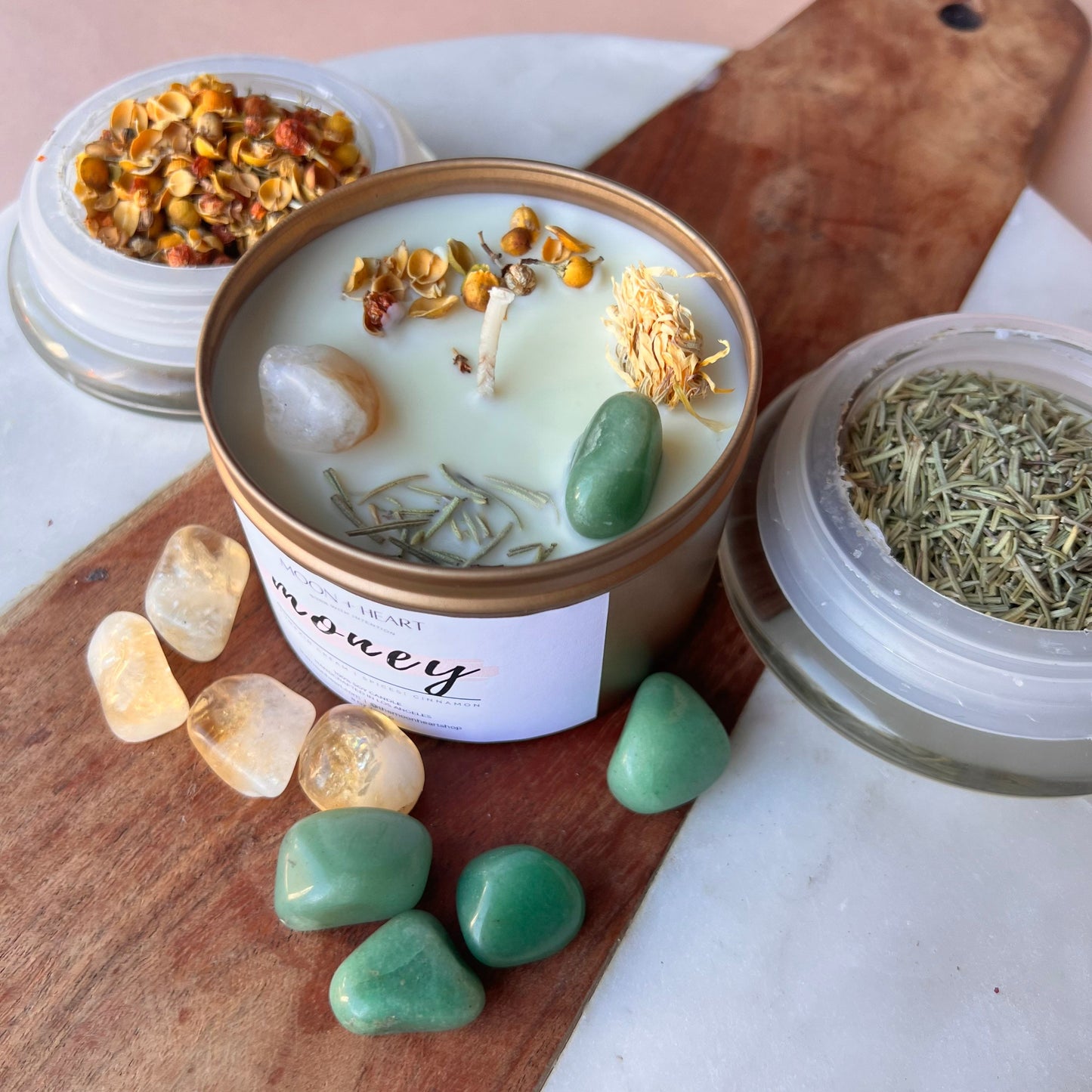 MONEY abundance prosperity Manifestation Candle - Ritual Candle, Spell Candle, Altar Candle, Business Spell, Clients Spell, Prosperity