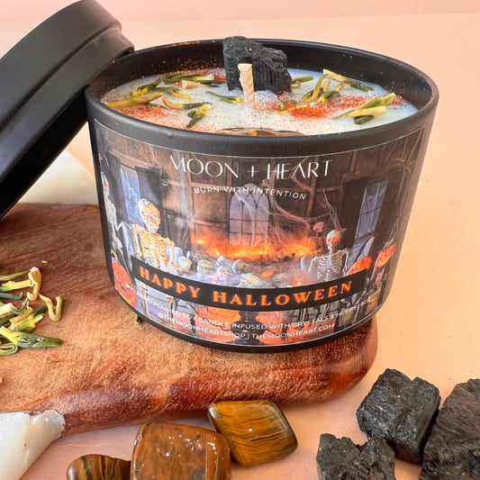 Happy Halloween Candles | Intention Candle | Spooky Candles | Horror Candles | Homemade candles