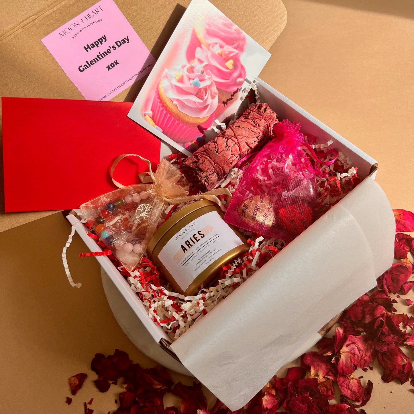 GALENTINES Manifestation Kit | Prank gift | Manifestation candle | Valentine Gift for her | Self-care box | Intention candle