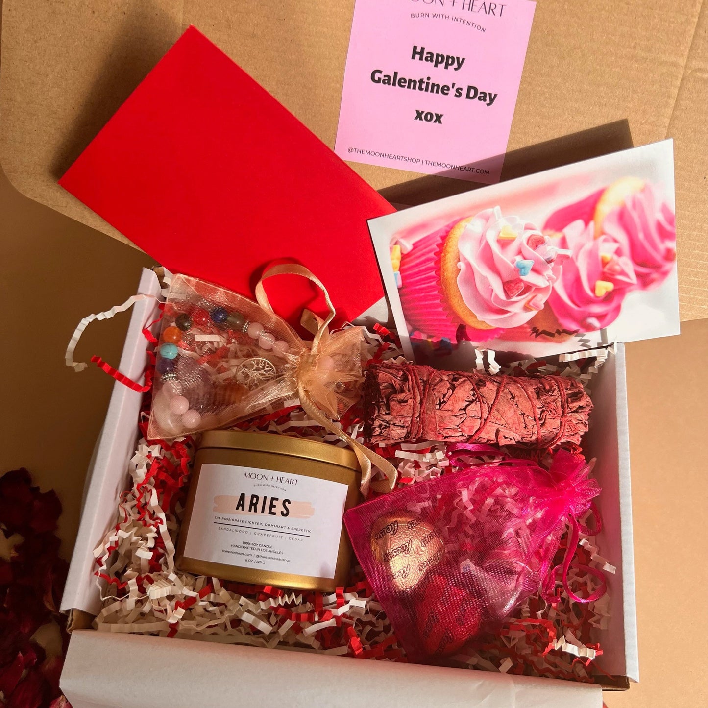 GALENTINES Manifestation Kit | Prank gift | Manifestation candle | Valentine Gift for her | Self-care box | Intention candle