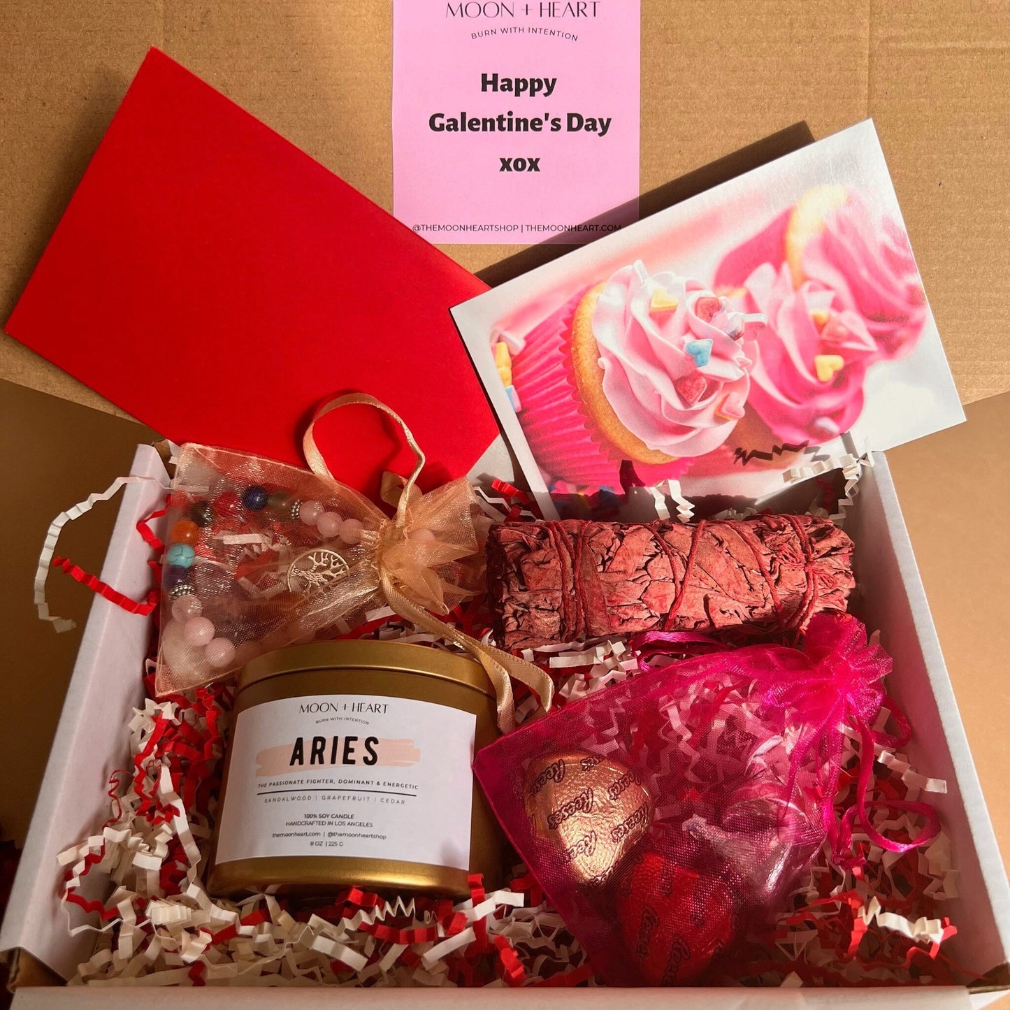 GALENTINES Manifestation Kit | Prank gift | Manifestation candle | Valentine Gift for her | Self-care box | Intention candle