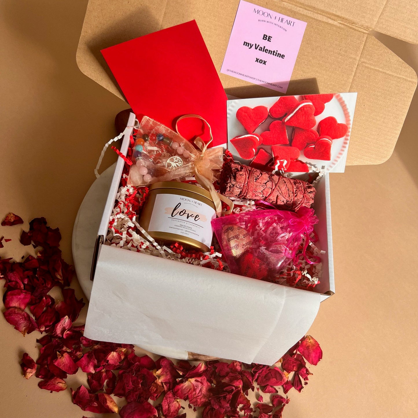 Valentine's Galentine's  Gift Box Set, Gift box for women, Valentine's Gift basket, Personalized Gift, Sending a hug, Thinking of you