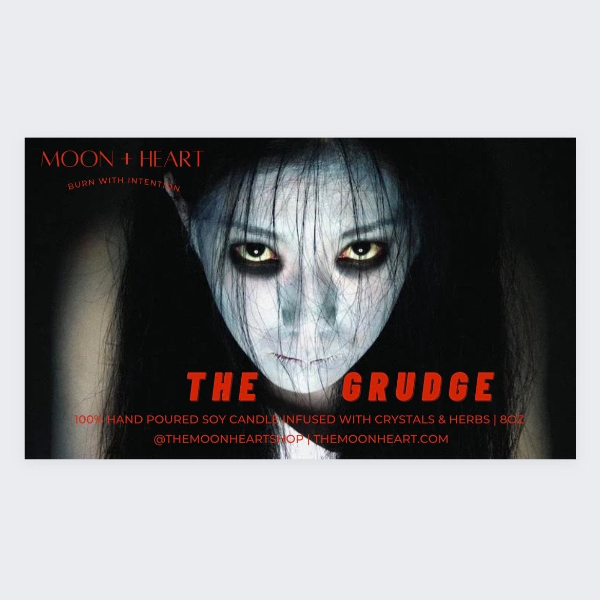 The Grudge | Halloween Candles | Intention Candle | Spooky Candles | Horror Candles | Homemade Candles