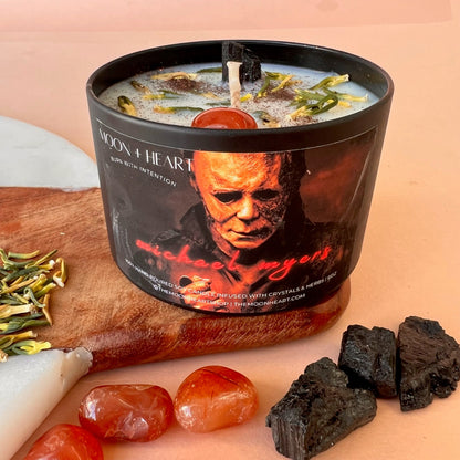 Michael Myers Horror Candle