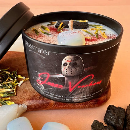 Jason Voorhees Halloween Candle,  Intention Candle, Spooky season gift, Horror Candles, Scary movie Lover