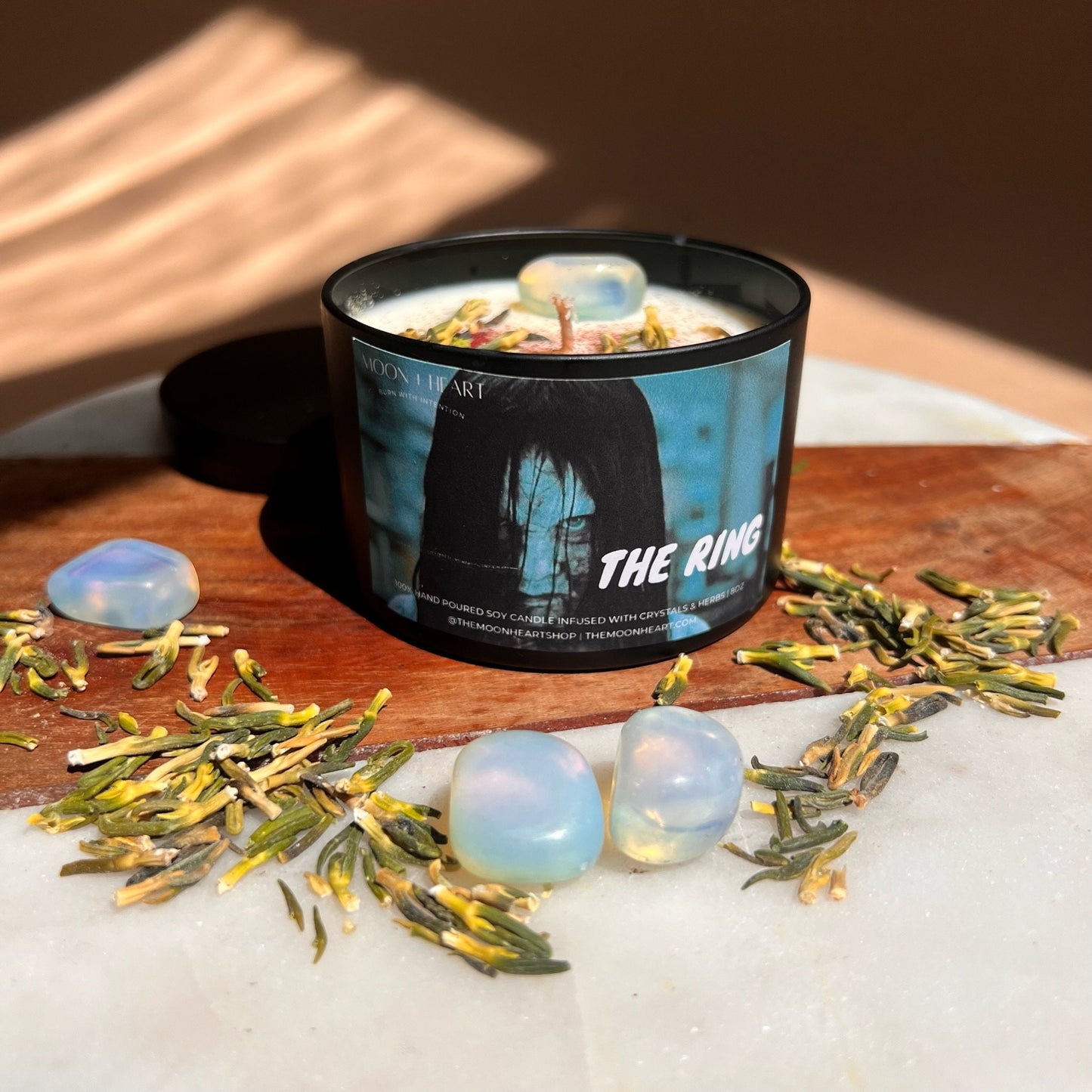 The Ring Movie Halloween Candle,  Intention Candle, Spooky season gift, Horror Candles, Scary movie Lover