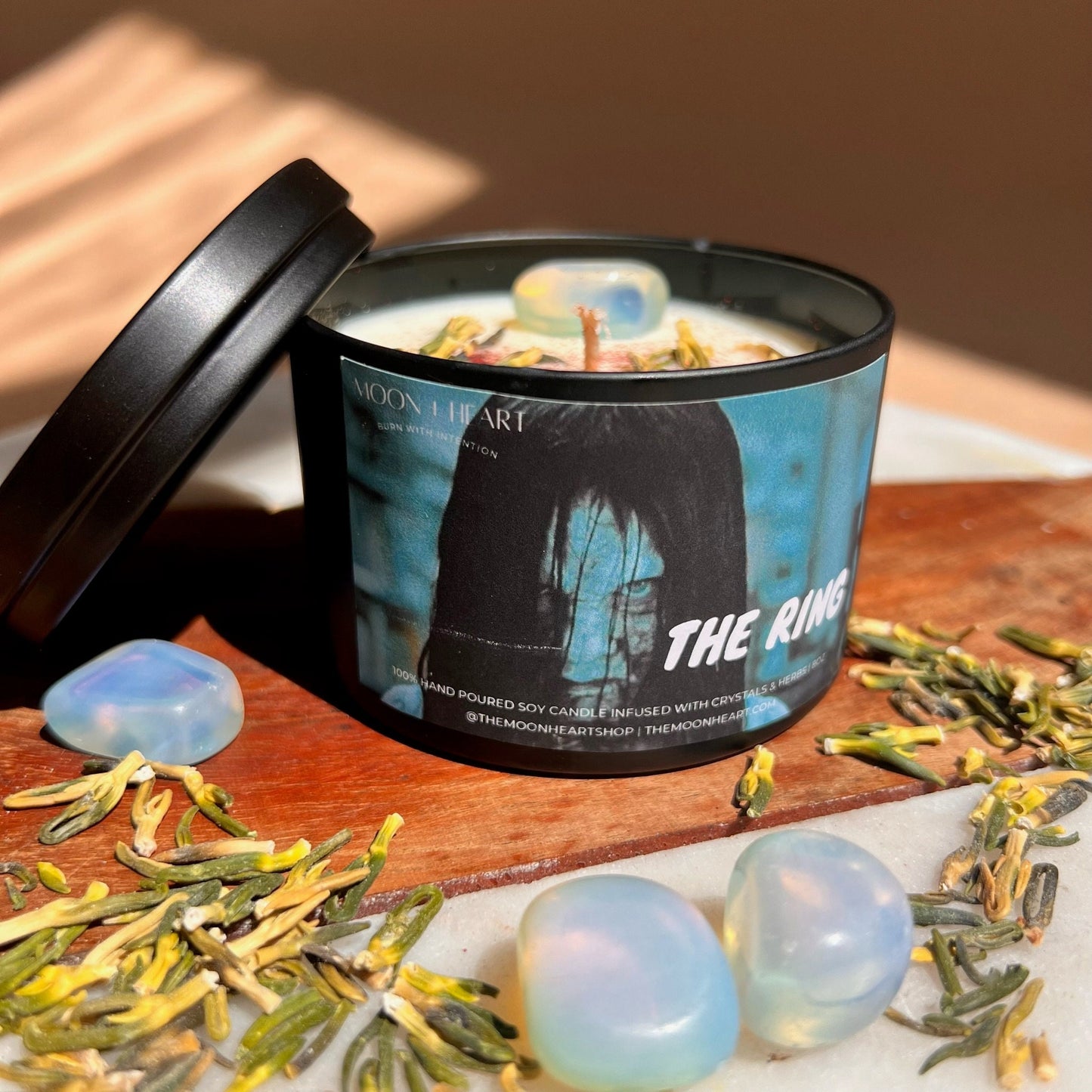 The Ring Movie Halloween Candle,  Intention Candle, Spooky season gift, Horror Candles, Scary movie Lover